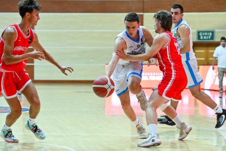 Azərbaycanın basketbol yığması Cəbəllütariqə qalib gəlib