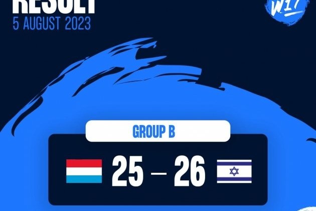 Həndbol üzrə Avropa çempionatında İsrail qələbə qazanıb