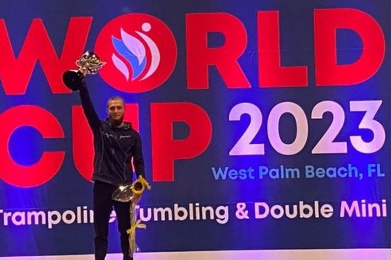 Azerbaijani gymnast awarded FIG Trophy in US