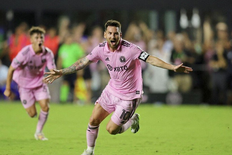 Messi nets third consecutive brace as Inter Miami player