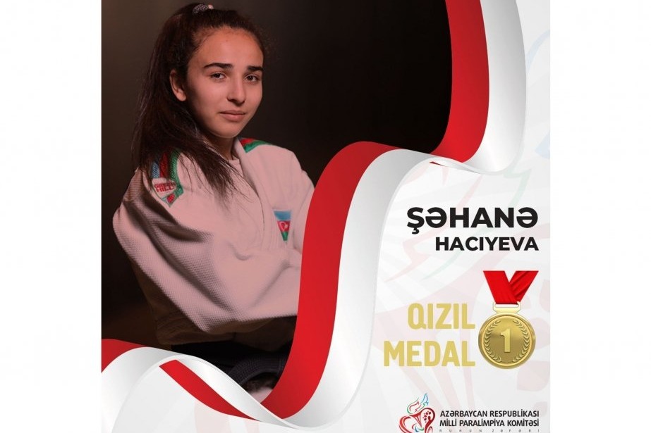 Azerbaijani female Para judoka crowned European champion
