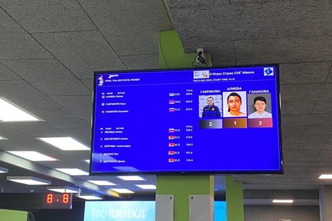 MDB Oyunları: Azərbaycan atıcısı erməniyə qalib gələrək qızıl medal qazanıb -  FOTO