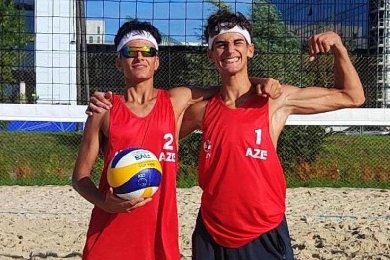 Azərbaycan komandası beynəlxalq voleybol turnirində 1/8 finala yüksəlib
