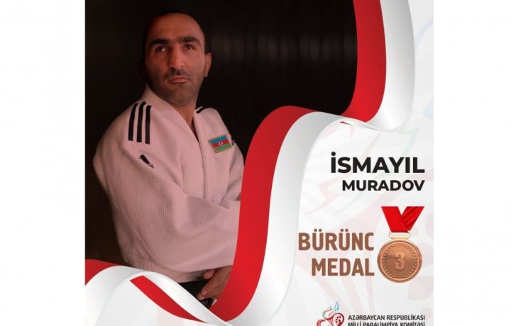 İdmançımız Avropa Paralimpiya Çempionatında bürünc medal qazanıb