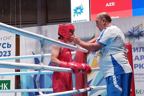 Boksçumuz Aynur Mikayılova gümüş medal qazanıb - FOTO