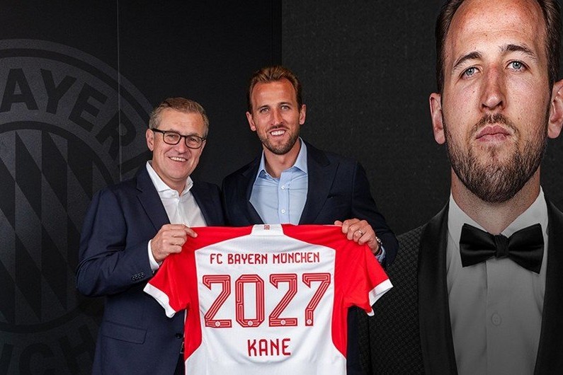 Harry Kane completes record-breaking Bayern Munich transfer from Tottenham