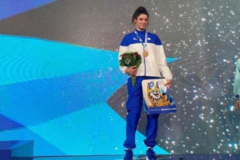 II MDB Oyunları: Azərbaycanın iki qadın güləşçisi bürünc medal qazanıb