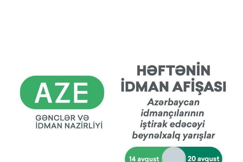 Həftənin idman afişası