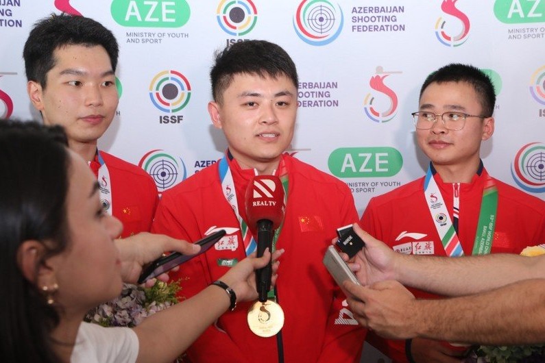 Chinese athlete who claimed gold medal in Baku: World Championship is well organized