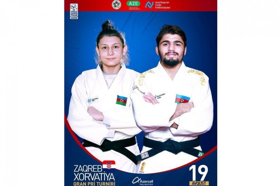 Daha iki cüdoçumuz Zaqreb Qran-Prisində mübarizəyə başlayır