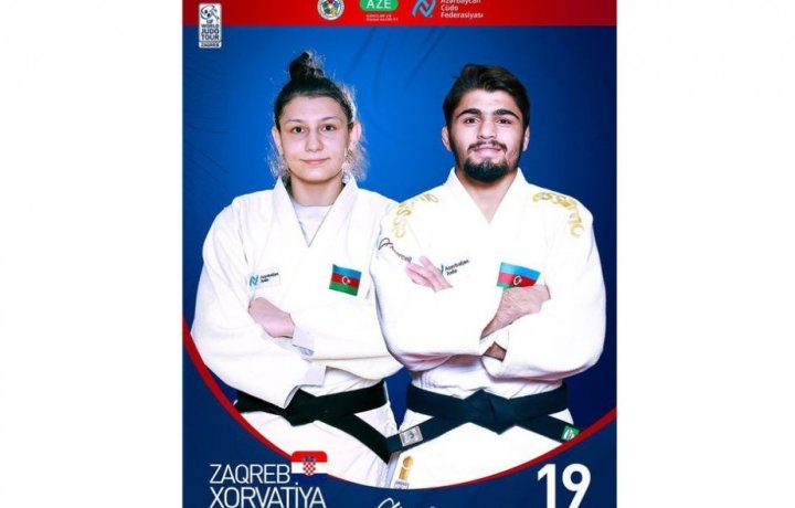 Daha iki cüdoçumuz Zaqreb Qran-Prisində mübarizəyə başlayır
