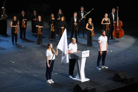 Beynəlxalq Universitet İdman Festivalının təntənəli açılış mərasimi keçirilib - FOTO