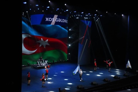 Beynəlxalq Universitet İdman Festivalının təntənəli açılış mərasimi keçirilib - FOTO