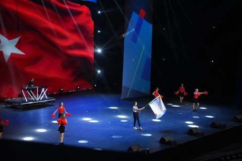 Beynəlxalq Universitet İdman Festivalının təntənəli açılış mərasimi keçirilib - FOTO