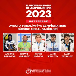 Azərbaycan paraatletləri Avropa çempionatını 13 medalla başa vurublar