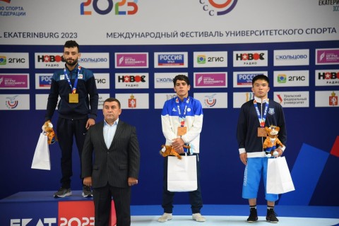 Güləşçimiz bürünc medal qazanıb - FOTO