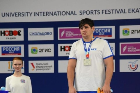 Güləşçimiz gümüş medal qazandı - FOTO