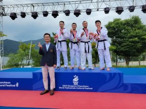 Azərbaycanın daha bir taekvondoçusu beynəlxalq turnirdə medal qazanıb - FOTO