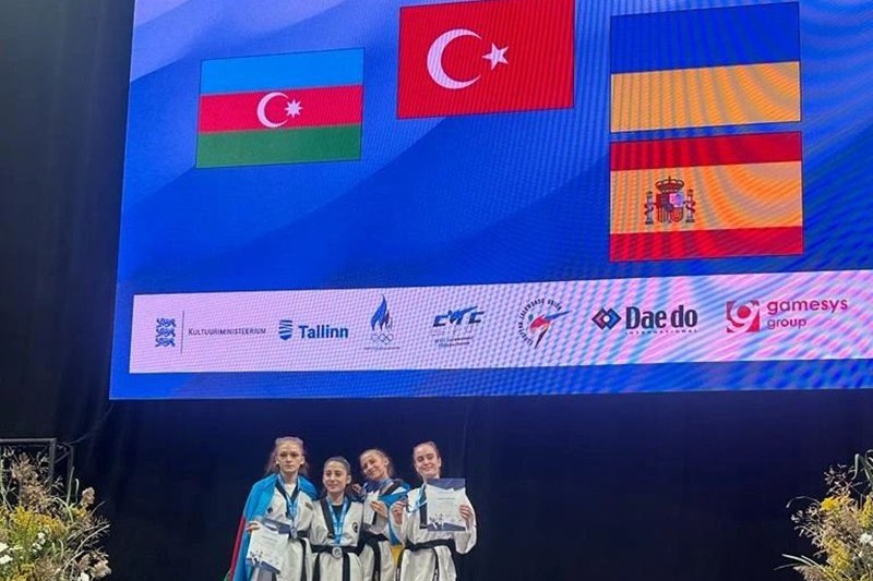 3 medals from our taekwondo players in European championships