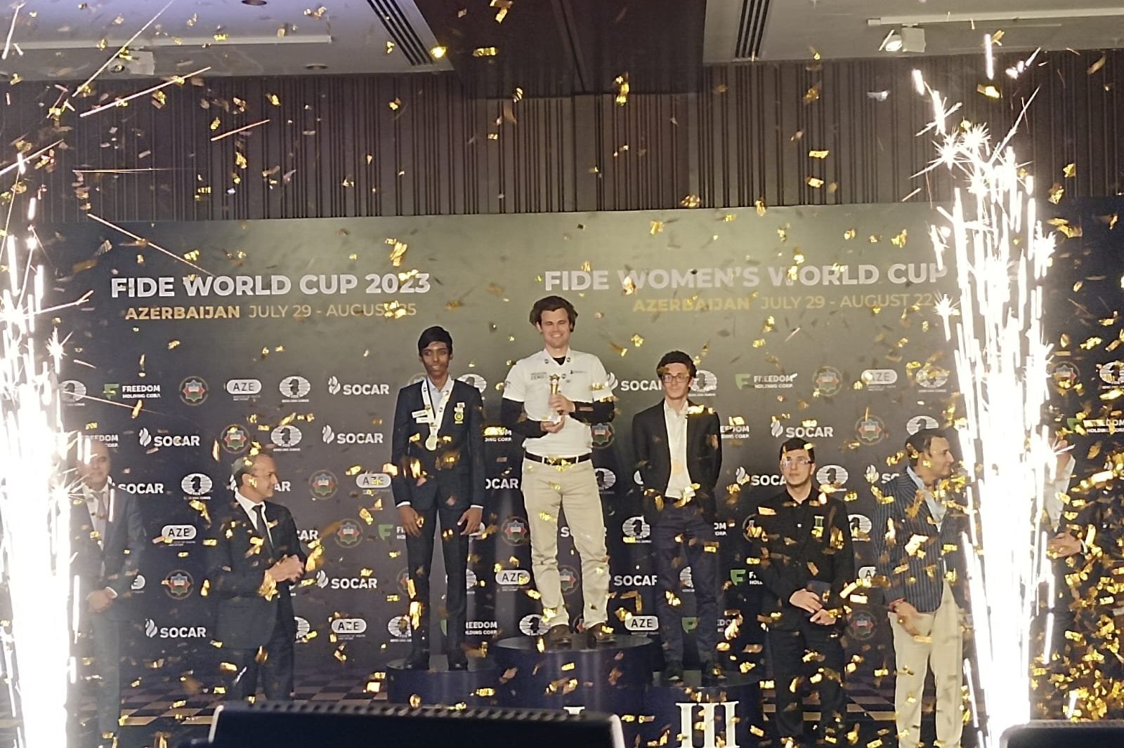 The closing ceremony of the Chess World Cup was held in Baku - PHOTO