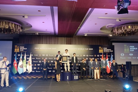 The closing ceremony of the Chess World Cup was held in Baku - PHOTO