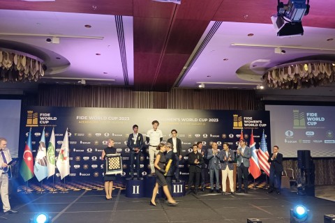 The closing ceremony of the Chess World Cup was held in Baku - PHOTO