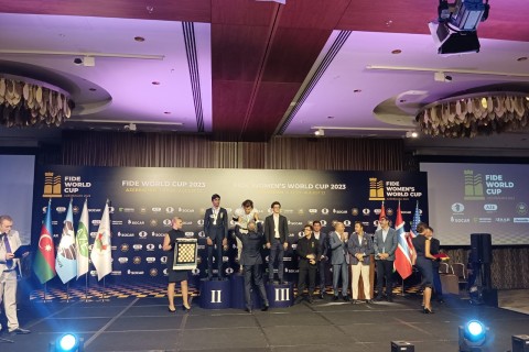 The closing ceremony of the Chess World Cup was held in Baku - PHOTO