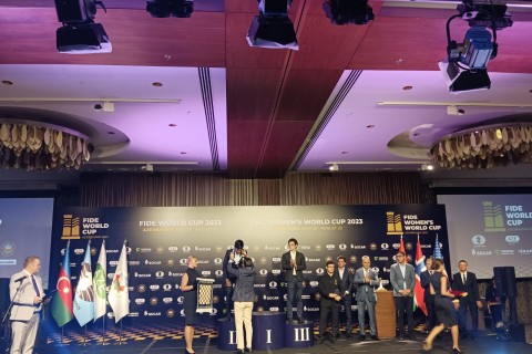The closing ceremony of the Chess World Cup was held in Baku - PHOTO