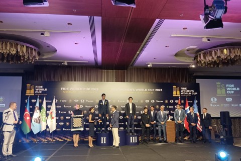 The closing ceremony of the Chess World Cup was held in Baku - PHOTO