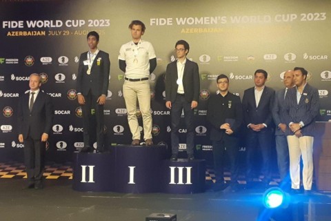 The closing ceremony of the Chess World Cup was held in Baku - PHOTO