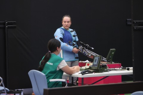 Dünya çempionatı: Ukraynadan olan atıcı qızıl medal qazanıb - FOTO