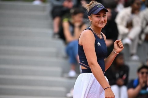 The French tennis player won the “Baku Cup”