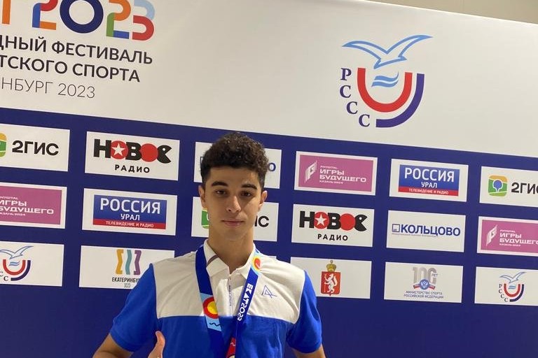 Azerbaijani swimmer won a silver medal - PHOTO