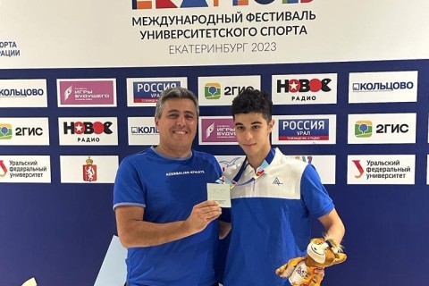 Azerbaijani swimmer won a silver medal - PHOTO