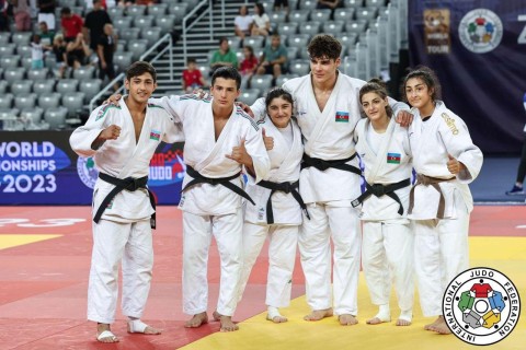 Cüdoçülarımızın dünya çempionatında mübarizəsi - FOTO