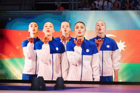 Azərbaycan gimnastlarının dünya çempionatında final çıxışı - FOTO