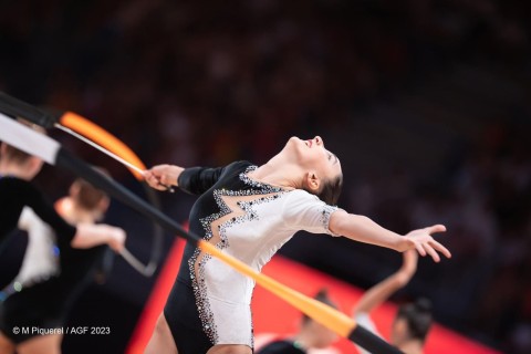 Azərbaycan gimnastlarının dünya çempionatında final çıxışı - FOTO