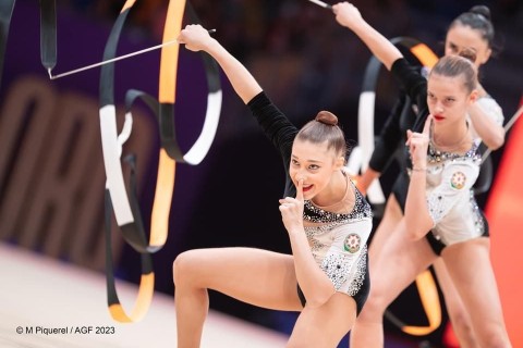 Azərbaycan gimnastlarının dünya çempionatında final çıxışı - FOTO