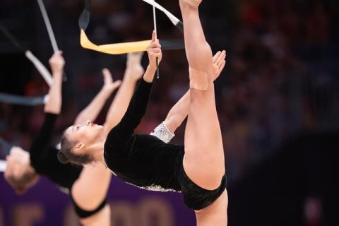 Azərbaycan gimnastlarının dünya çempionatında final çıxışı - FOTO