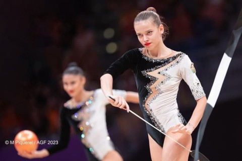 Azərbaycan gimnastlarının dünya çempionatında final çıxışı - FOTO