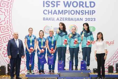 Dünya çempionatı: kişilər və qadınlar arasında daha bir növdə qaliblər müəyyənləşib - FOTO