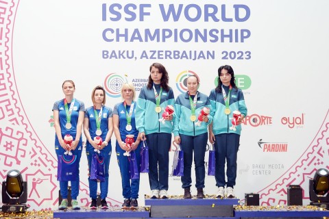 Dünya çempionatı: kişilər və qadınlar arasında daha bir növdə qaliblər müəyyənləşib - FOTO