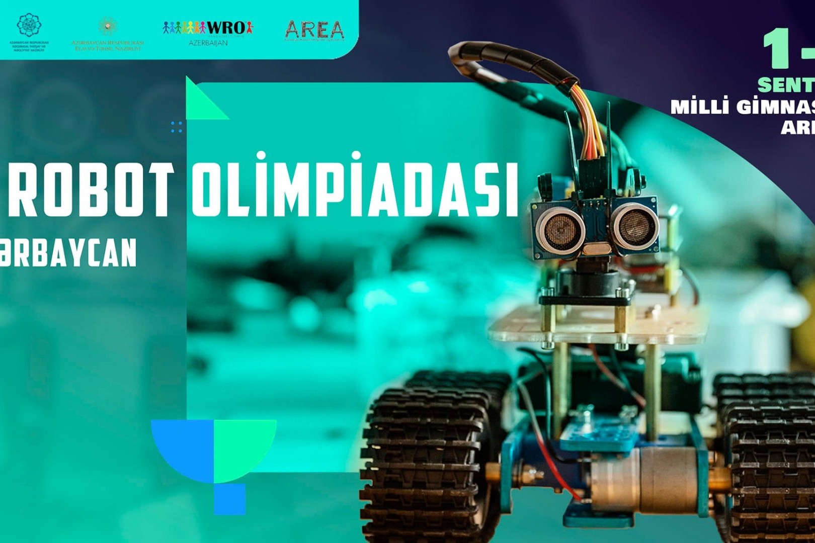 Milli Gimnastika Arenasında VI Robot Olimpiadası keçiriləcək