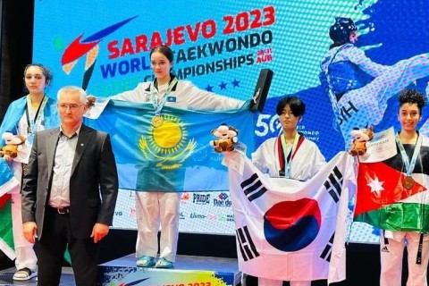 Azerbaijani taekwondo player won silver medal in Sarajevo - PHOTO
