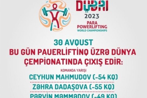 Azərbaycan yığması pauerliftinq üzrə dünya çempionatında iştirak edəcək