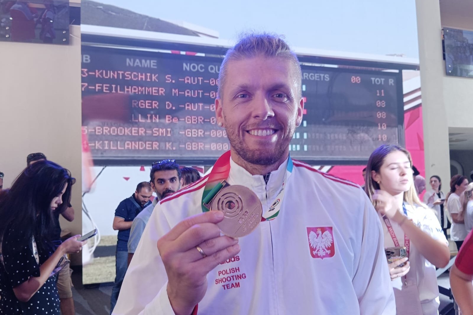 World shooting champion: “Everything was perfect from the start to the last day”