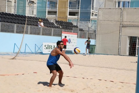 Çimərlik voleybolu üzrə Azərbaycan çempionatının sonuncu mərhələsi start götürüb - FOTO