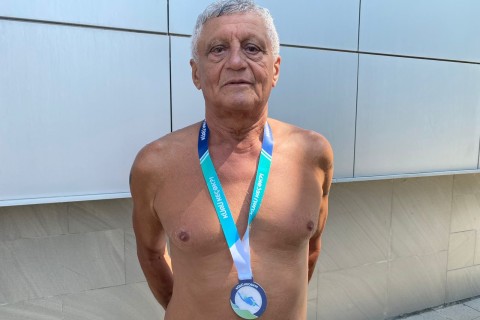 Ветеран азербайджанского плавания: "В этот раз участников заплыва в Мингячевире было гораздо больше"