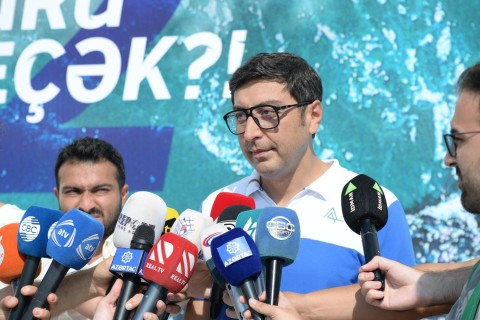 Фарид Гаибов: "Интерес к заплыву "Переплывем Куру?!" растет"