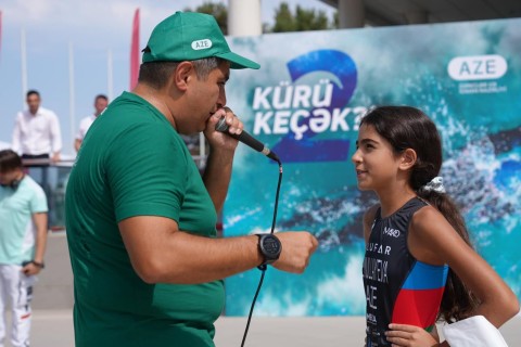Swimming competition in Mingachevir - PHOTO